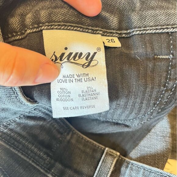 Siwy Madeleine Cotton shorts Black 26 - Picture 5 of 5